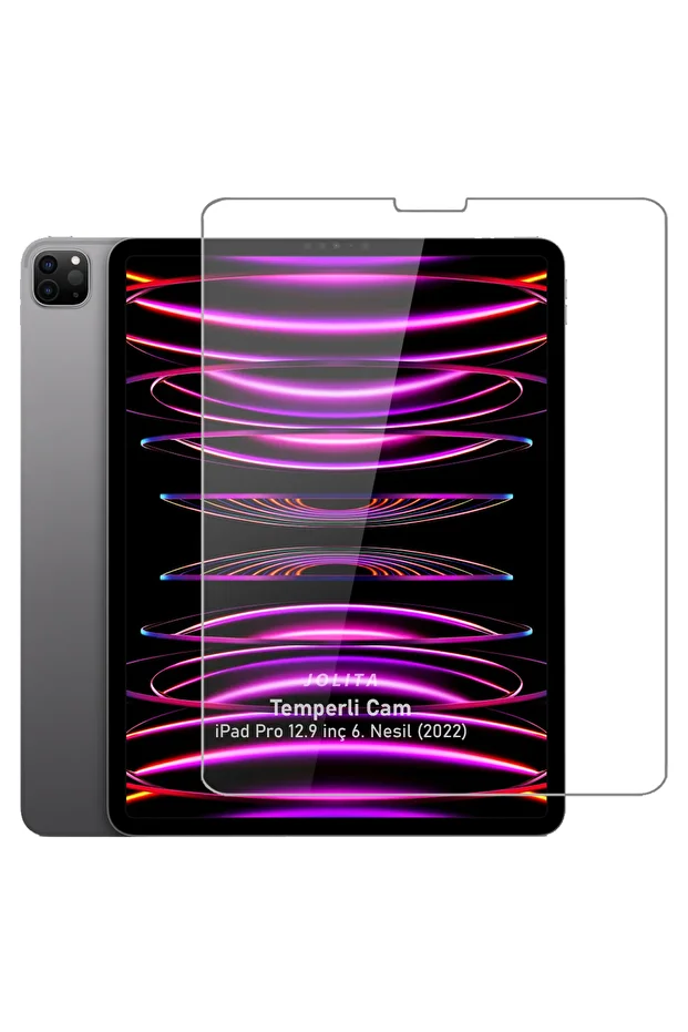 Ipad Pro 12.9 Inç 6. Nesil Temperli Ekran Koruyucu Kırılmaz Cam M2 2022 A2436 A2437 A2764 A2766 - 1