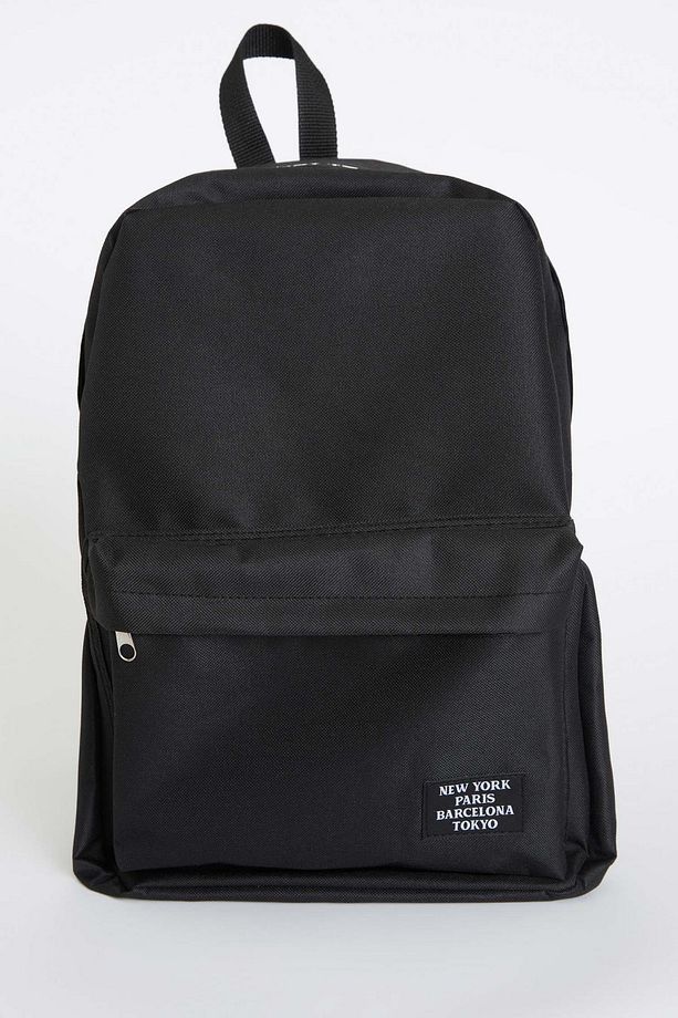 Unisex Kendini Onaran Su İtici Baskılı Okul Sırt Çantası V0884AZNS - 1