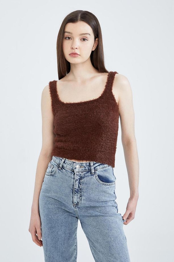 Regular Fit Kare Yaka Triko Atlet U2157az22au - 1