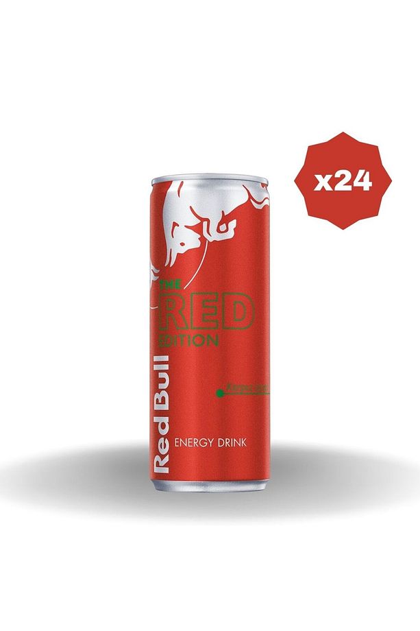 REDBULL ENERJİ İÇECEĞİ RED EDİTİON 250 ML X 24 ADET - 1