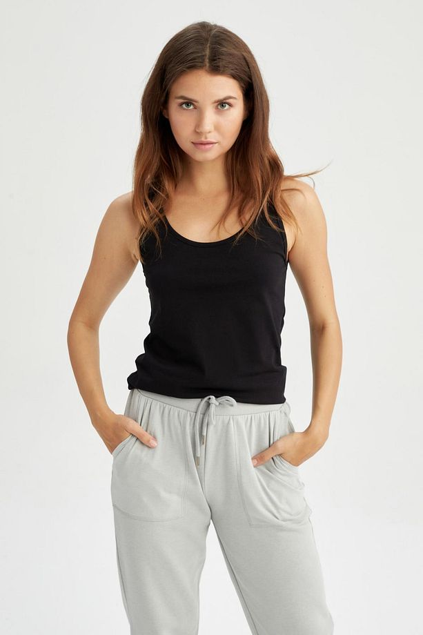 Fall In Love Regular Fit Basic Pamuklu Atlet R9041az22au - 4