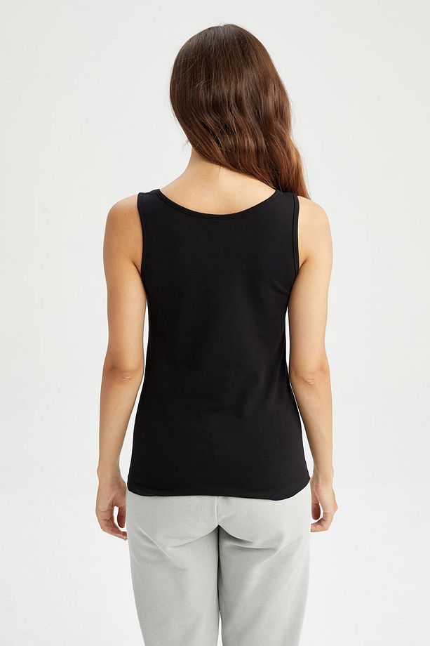 Fall In Love Regular Fit Basic Pamuklu Atlet R9041az22au - 6