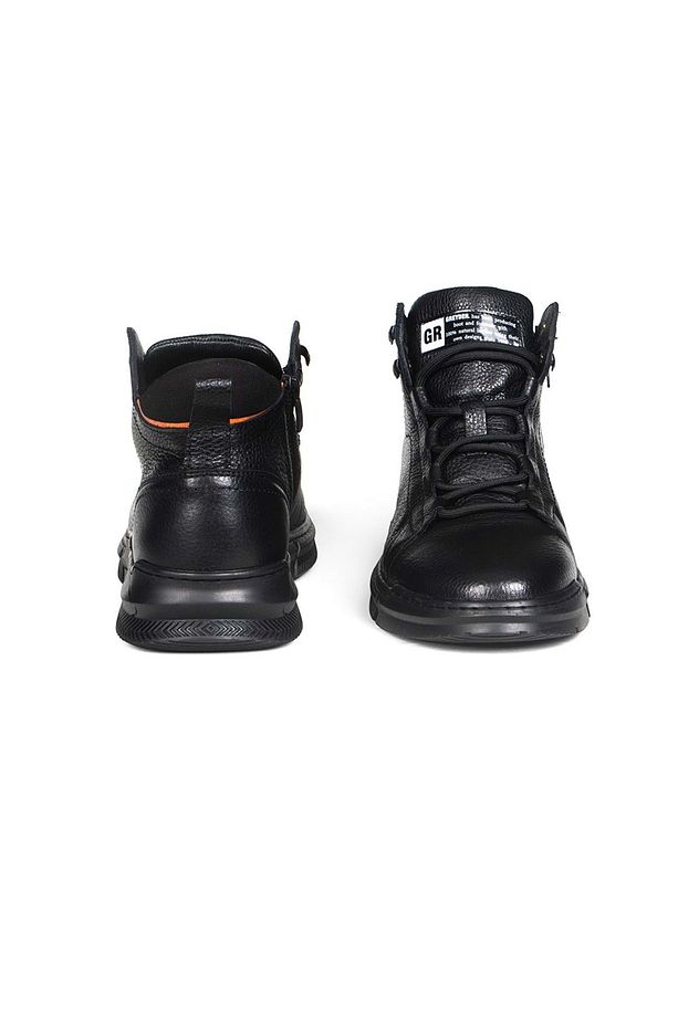 14361 Mr Erkek Casual Bot Siyah - 4