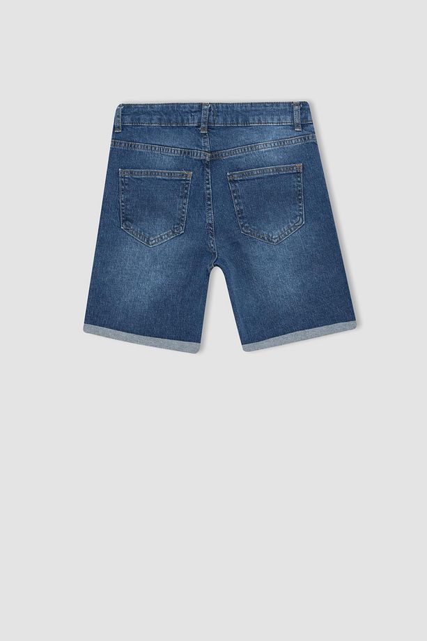 Kadın Sürdürülebilir Mini Jean Şort - 8