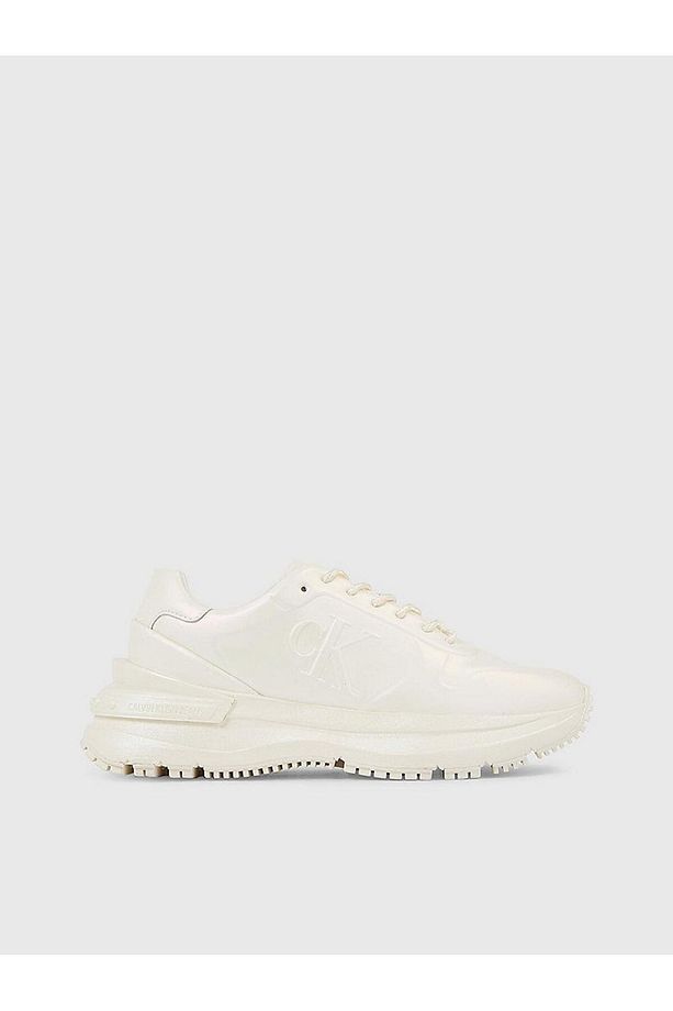 CHUNKY RUNNER LOW LACE MONO WN - 1