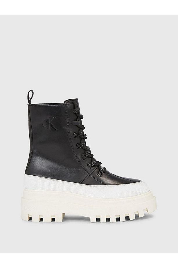 FLATFORM LACE UP BOOT LTH Kadın Bot - 1