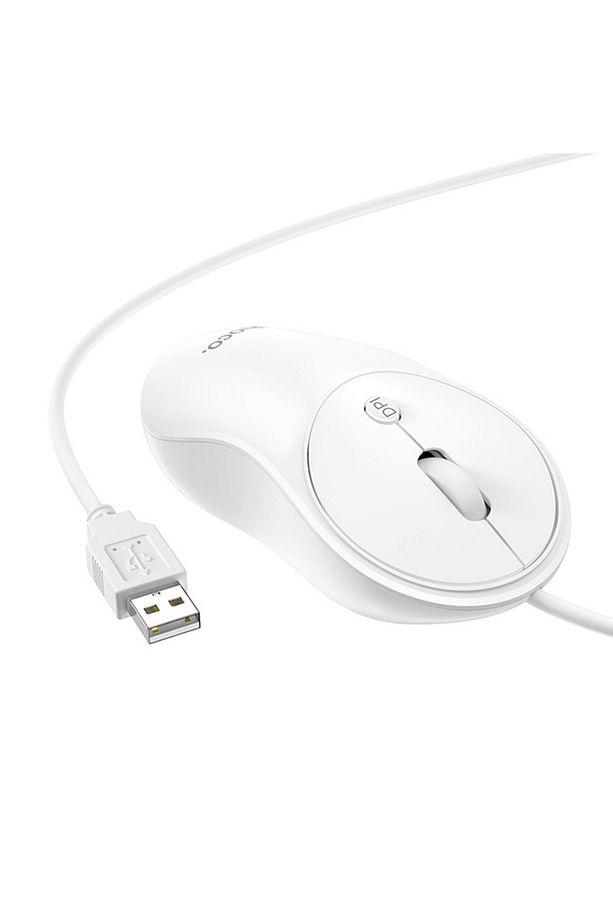 HC Series 1600DPI 4D Yüksek Hassasiyet Kablolu Optik Mouse, Ergonomik Ultra Sessiz Mouse - 1