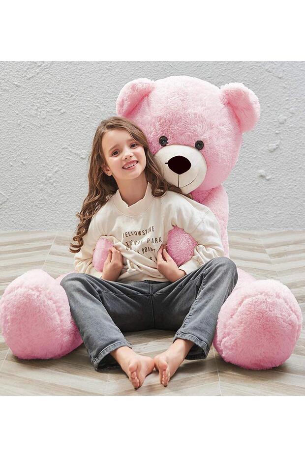175 cm Papyonlu DEV Boy Peluş Ayı - % 100 YERLİ - 6