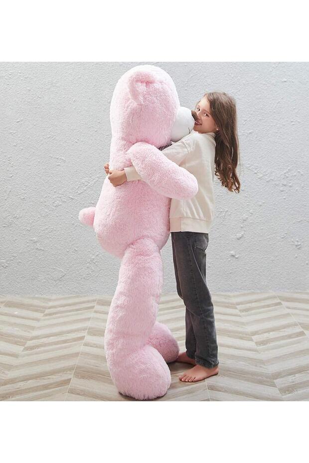175 cm Papyonlu DEV Boy Peluş Ayı - % 100 YERLİ - 4