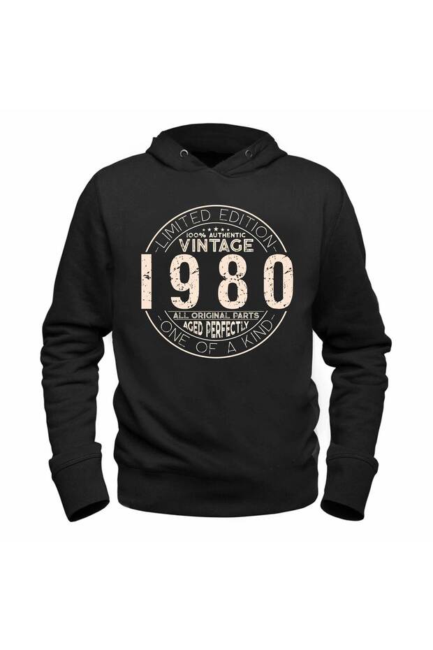 Vintage One of a kind 1980 Black Sweatshirt