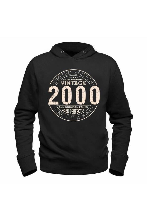 Vintage One of a Kind 2000 سويت شيرت أسود