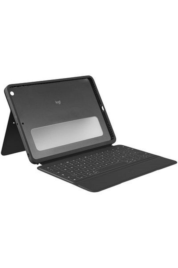 logitech Rugged Folio Klavyeli Kılıf Ipad 7-8 Nesil uyumlu Model 920-009293 Suya Dayanıklı Tuşlar - 7