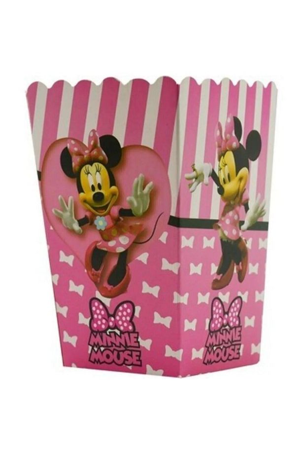 Minnie Mini Mouse Lüks Doğum Günü Parti Malzemeleri Seti 8 Kişilik Parti Konsepti - 6