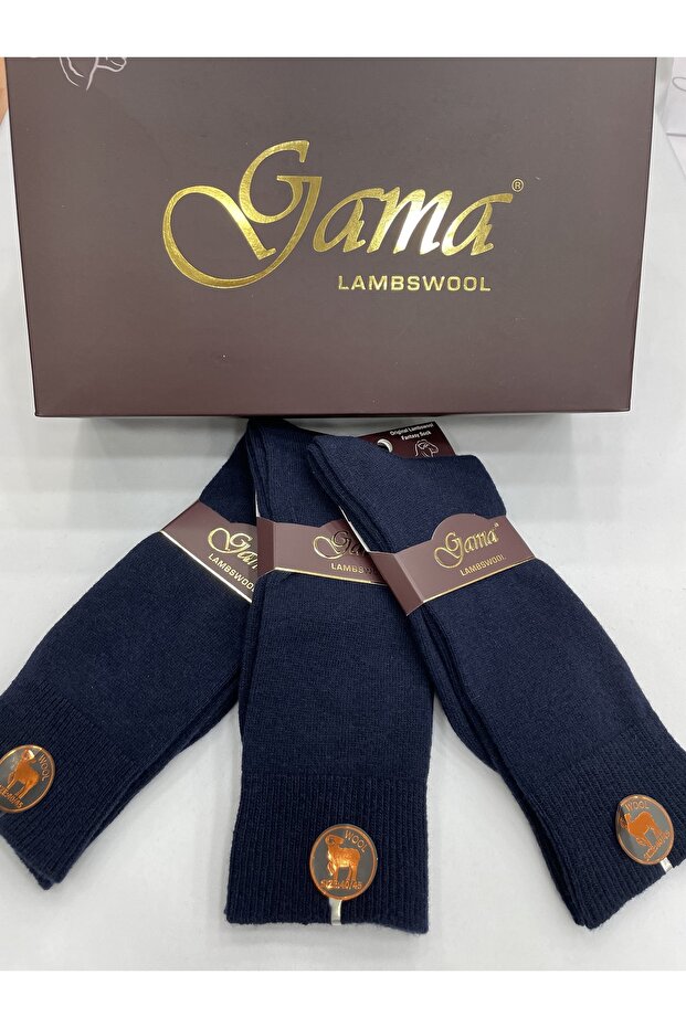 3 Pieces of Genuine Lamb Wool Thick Winter Men's Socks