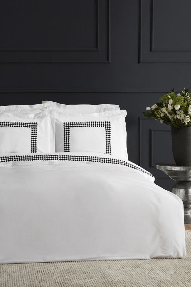 White Collection Juanita Çift Kişilik Nakışlı Percale Nevresim Takımı Beyaz - 5
