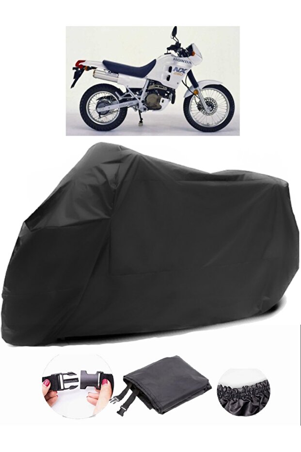 Honda NX 250 Black Motorcycle Tarpaulin Waterproof Durable Fabric