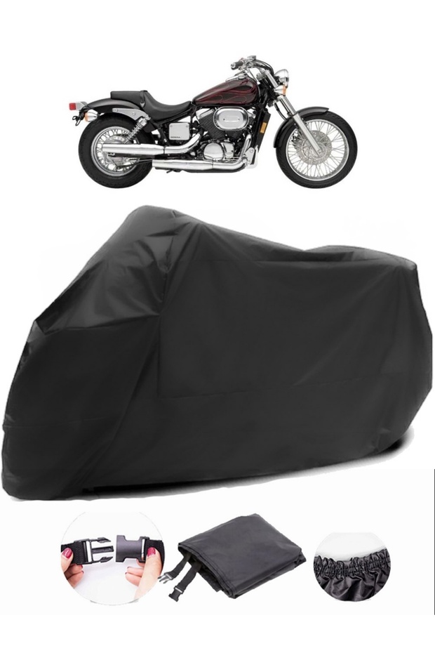 Honda VT 750 DC Black Widow Black Motorcycle Tarpaulin Waterproof Durable Fabric