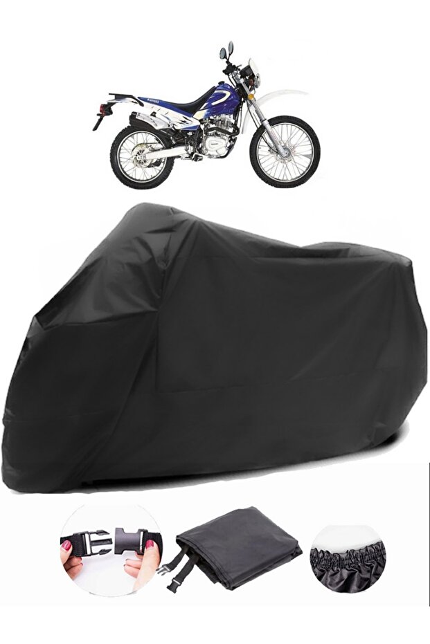 Kanuni Cheetah 125 Black Motorcycle Tarpaulin Waterproof Durable Fabric