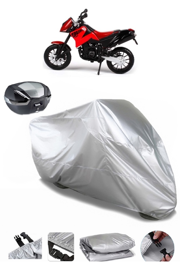 KTM 640 Duke II Rear Bag Compatible Motorcycle Tarpaulin Luxury Quality Thick High Quality