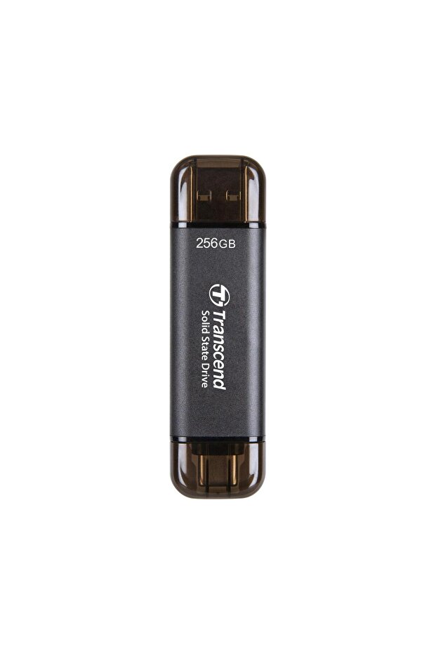 TS256GESD310C 256GB,USB/Type-C Taşınabilir Harici SSD Siyah - 2