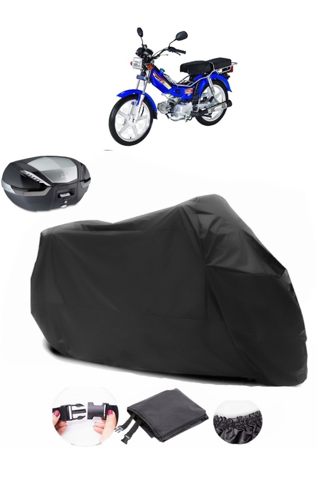Bisan Ceylan Backpack Compatible Black Motorcycle Canvas Waterproof Durable Fabric