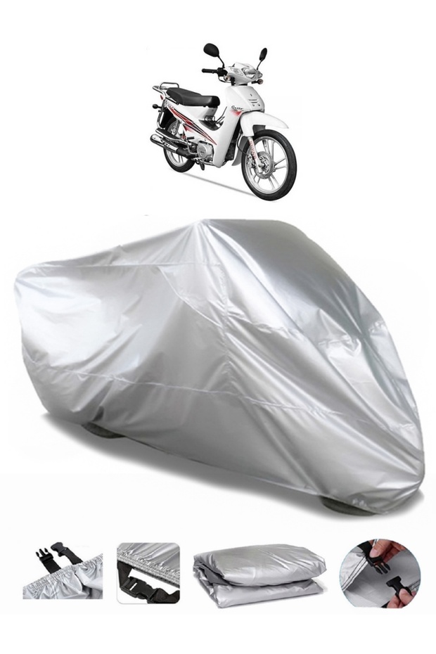 Yuki YK-100-7A Gusto Compatible Motorcycle Tarpaulin Luxury Quality Thick High Quality