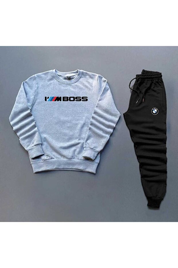 Sweatshirt + Tracksuit 2-Piece Combinations - Winter Inner Fleece Fabric