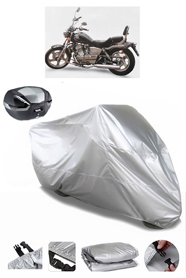 Regal Raptor DD 250E Rear Bag Compatible Motorcycle Tarpaulin Luxury Quality Thick High Quality