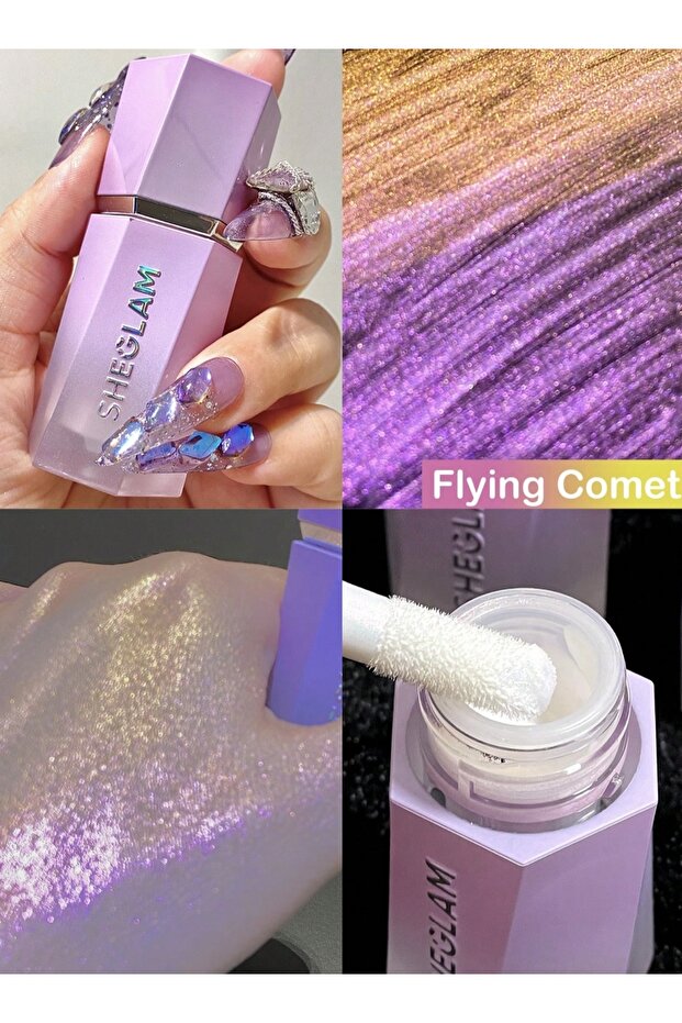 Chroma-Glow Bloom Liquid Highlighter Hologram - 4