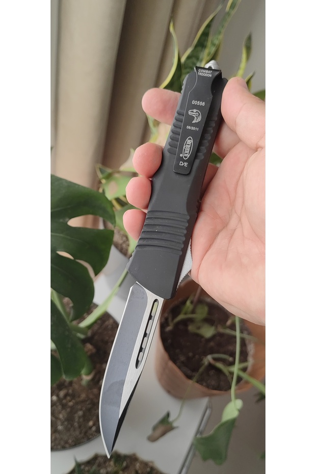 Microtech Combat Trodon S/E OTF Çakı Üst Düzey Kalite klone - 3