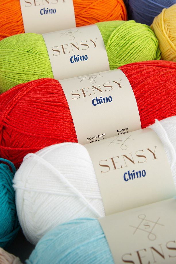 Chino El Örgü İpi Kazak Bluz İpi Yelek Hırka İpi Tunik İp Amigurumi İpi Kot Mavisi 100 Gr - 330 M - 4