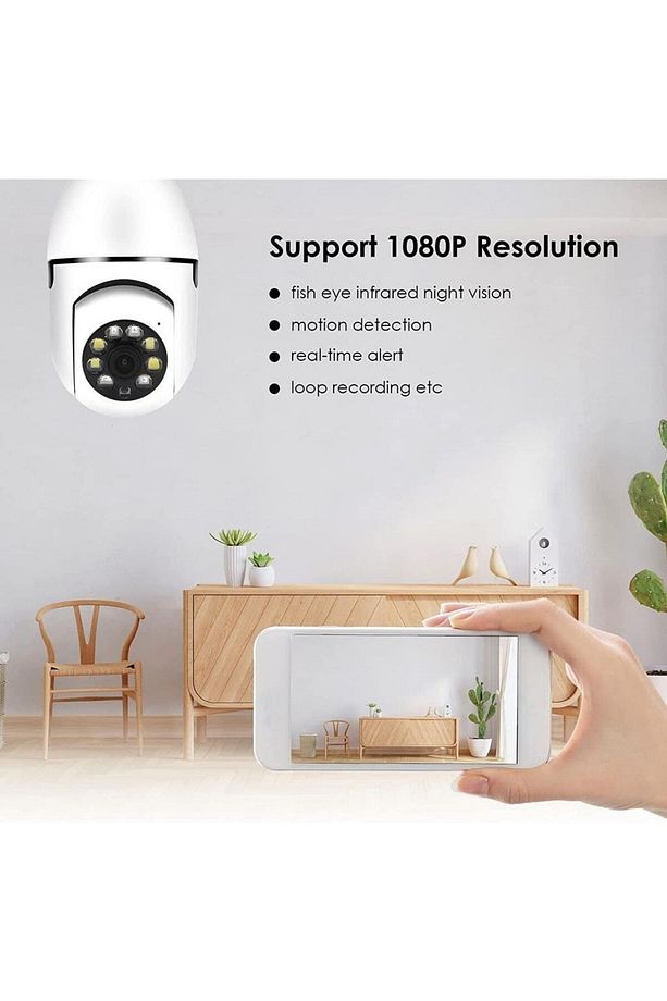 Cmr-6 360° Full Hd 1080p Ampül Smart Ip Kamera Cmr6 - 6