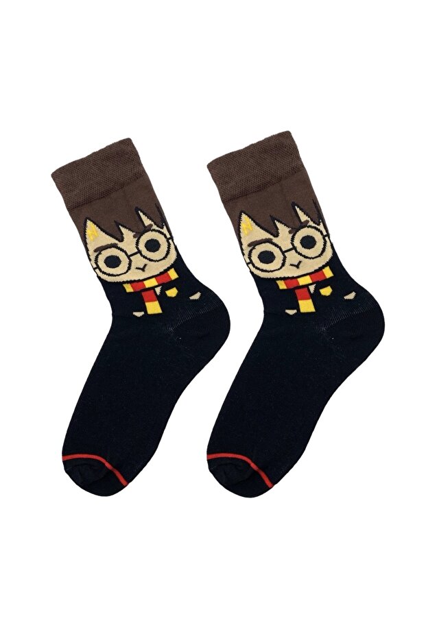 Patterned Colorful Socks - 1