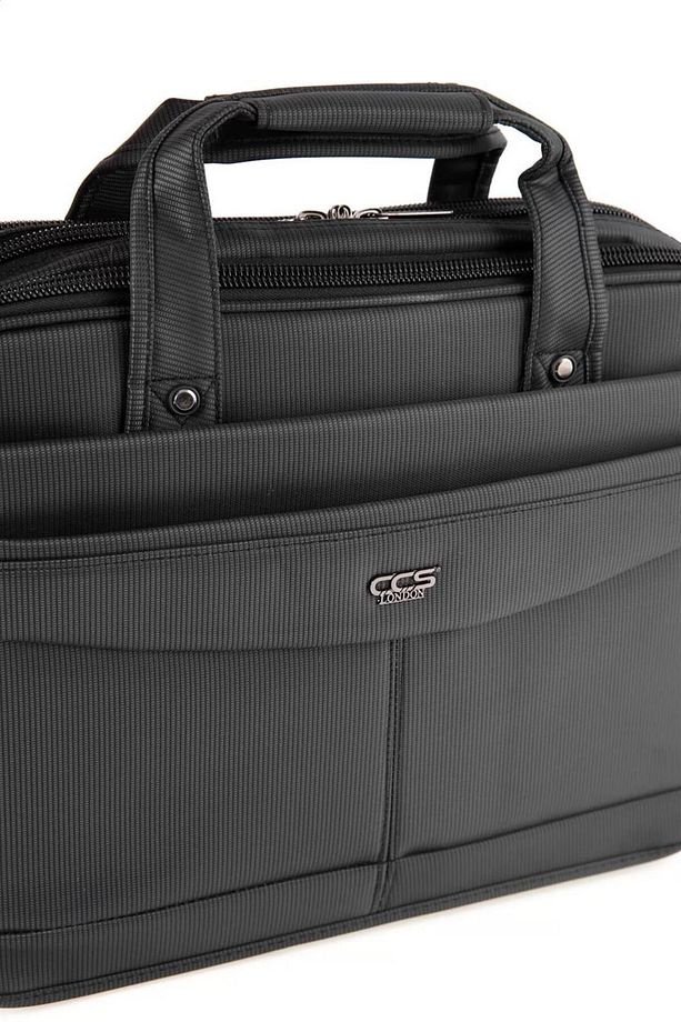 Ççs Erkek - Laptop & Evrak Çantası Siyah 71442 - 5