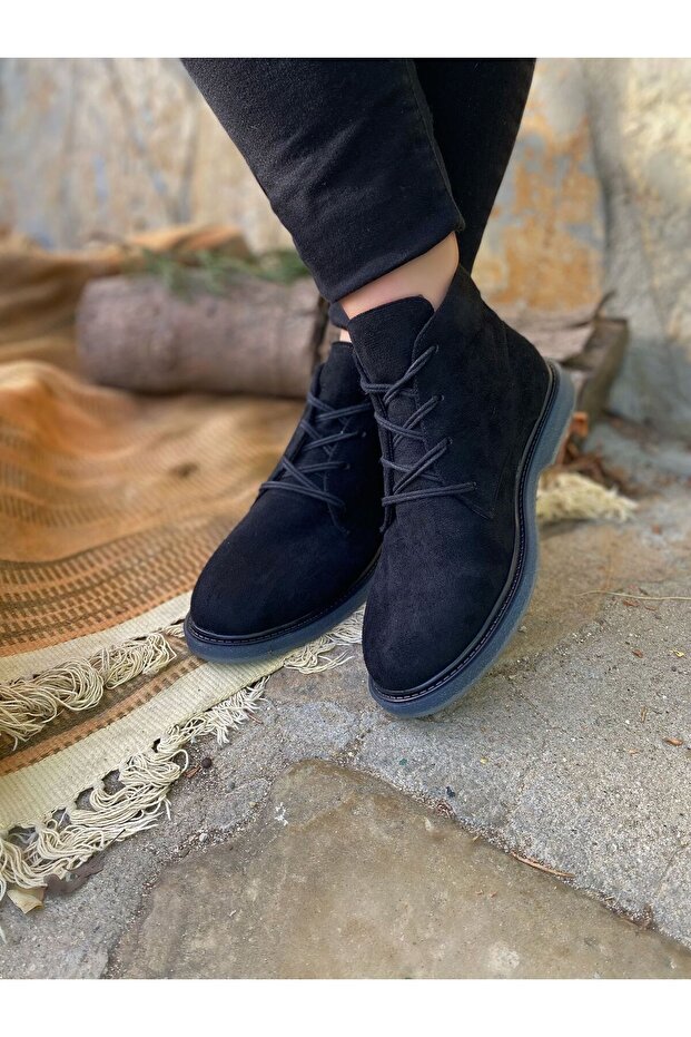 Süet Kadın Bot - 3