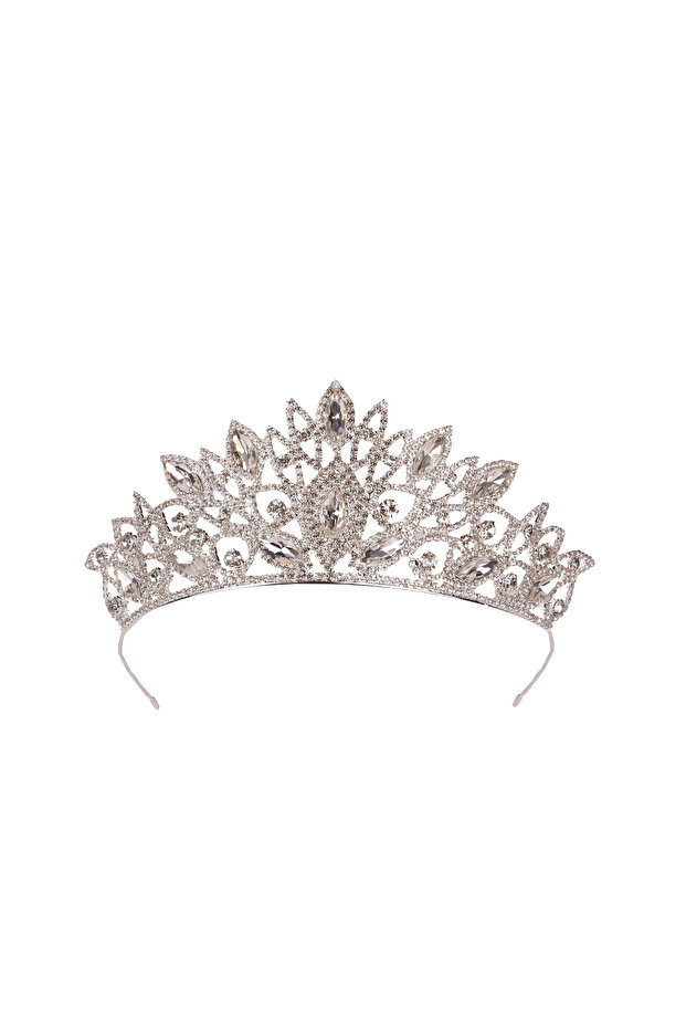 Traditional Bridal Henna And Wedding Crown Special Design Bridal Party Crown Silver