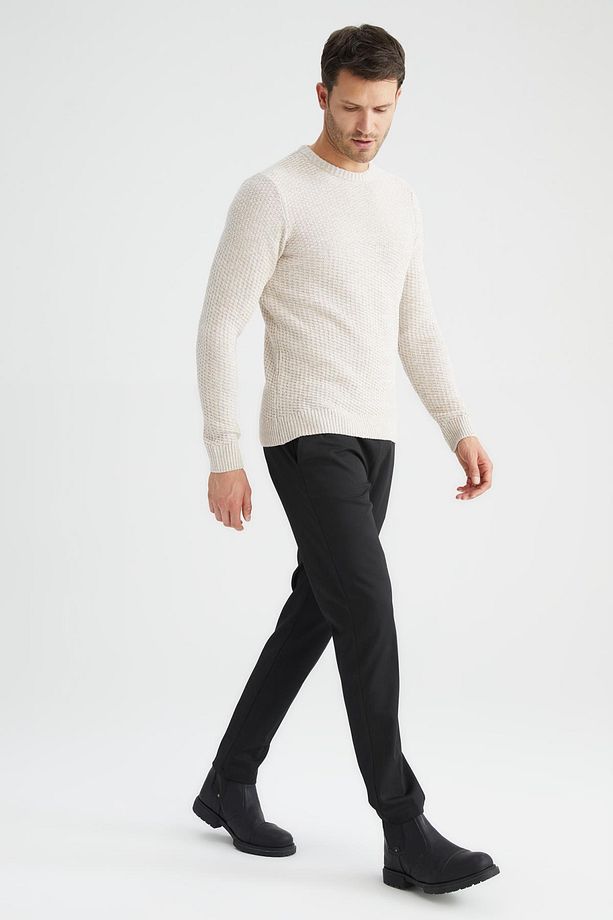 Regular Fit Bisiklet Yaka Triko Kazak R1175az22wn - 7