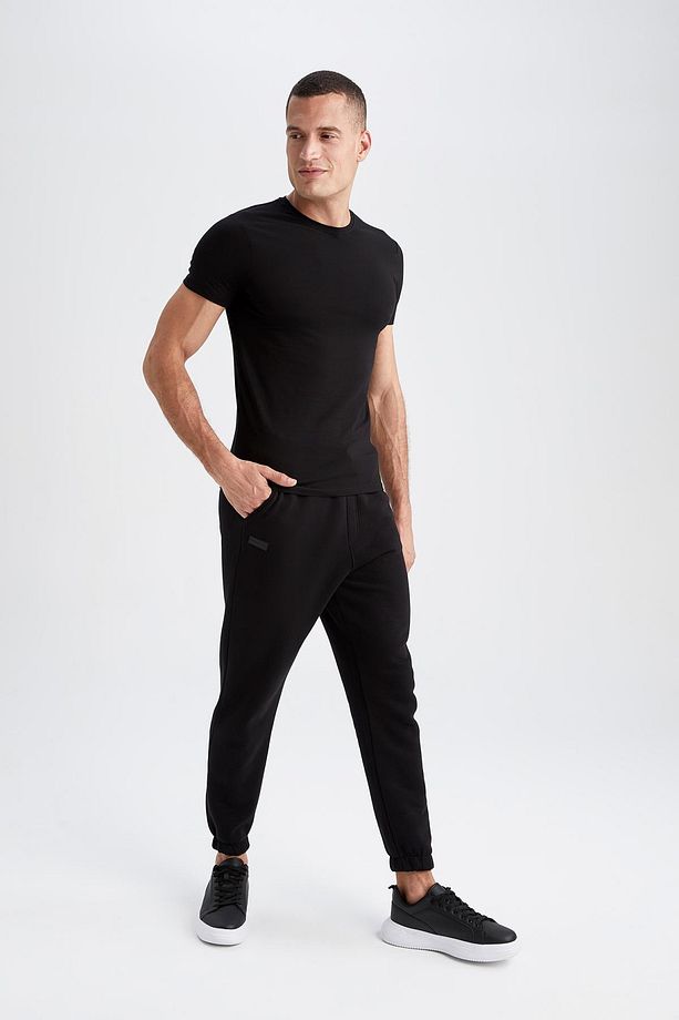 Regular Fit Cepli Içi Yumuşak Tüylü Eşofman Altı - 3