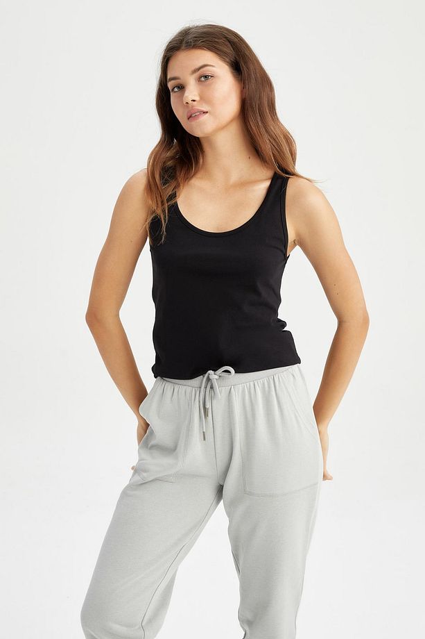 Fall In Love Regular Fit Basic Pamuklu Atlet R9041az22au - 5