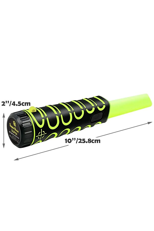 Su Altı Altın Metal Dedektörü IP-68 200 Feet+Pil Yesil - 4
