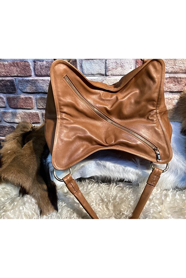 DERİ Rodos Moda ÇANTA - 2