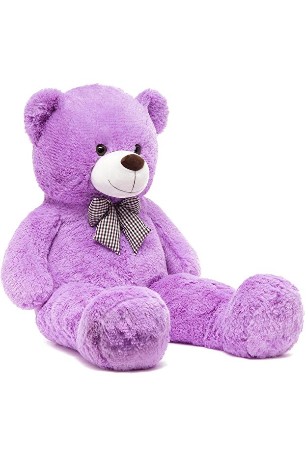 175 cm Papyonlu DEV Boy Peluş Ayı - % 100 YERLİ - 7