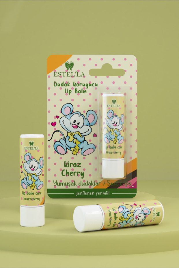 Protection and Repair from Nature - Cherry - Lip Care Cream, Shine, Moisturizing Lip