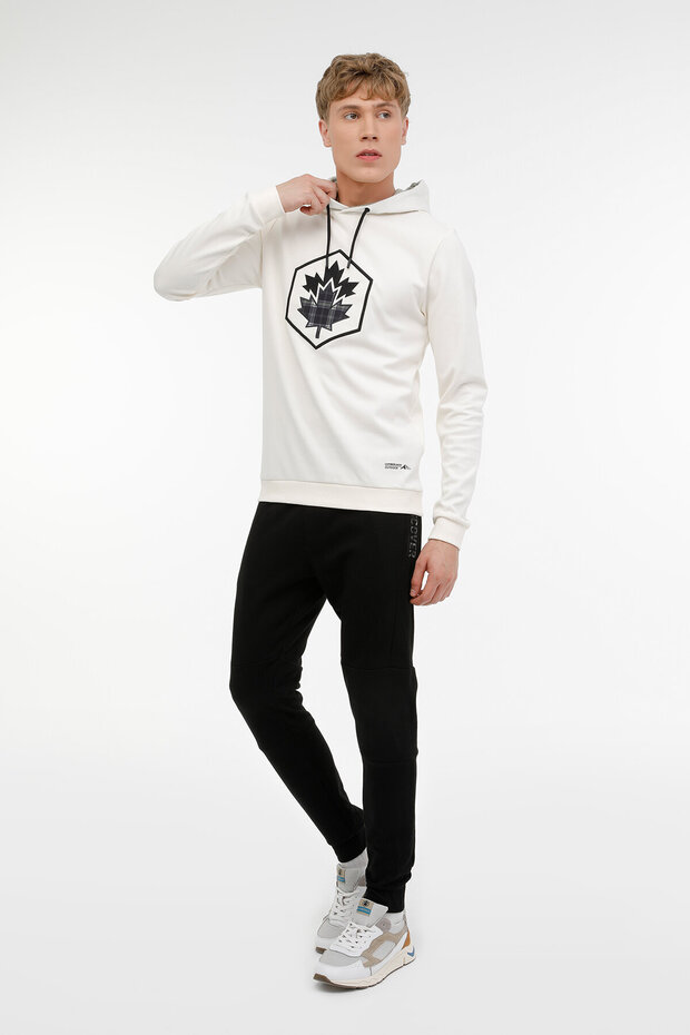 ML ARON 17SD4004 3PR Ekru Erkek Sweatshirt - 3