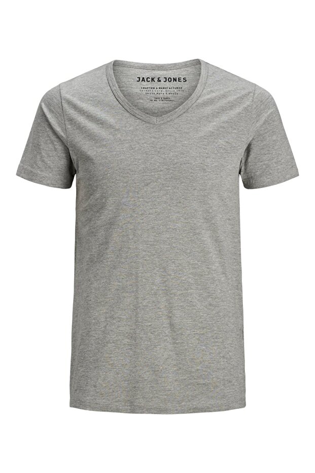 T-Shirt Basic V yaka - 2