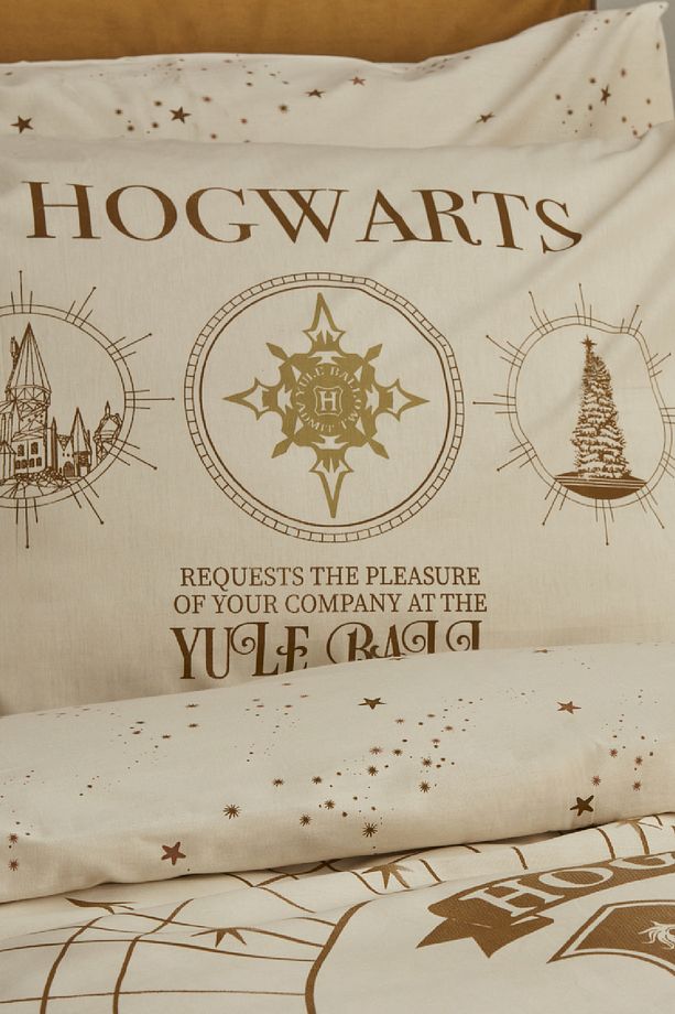 Harry Potter Charm %100 Pamuk Tek Kişilik Nevresim Takımı - 6