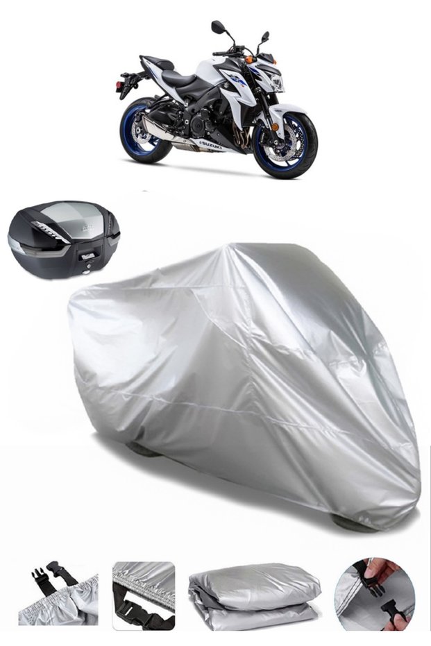 Suzuki GSX-S 1000 Rear Bag Compatible Motorcycle Tarpaulin Luxury Quality Motorcycle Tarpaulin