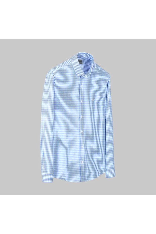 İNTERVİEW GOIAS MAVİ GÖMLEK - 1