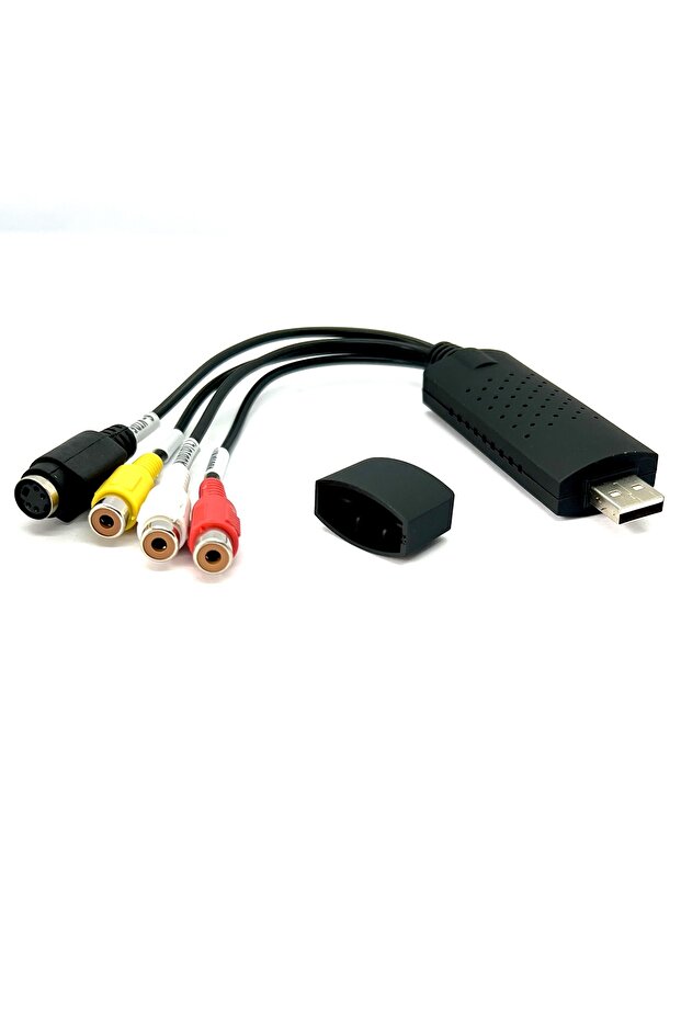 Usb Video Capture USB 2.0 Audio/Video Converter RCA'dan USB'ye Ses Video Dönüştürücü VHS Mini DV Hi8 - 2