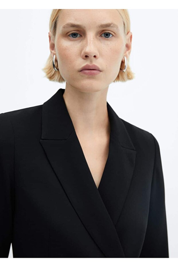 Blazerkleid mit Plissierung - 5